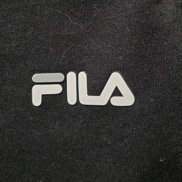 FILA Sweatpants Men M Black Athletic Stretch Jogger - Picture 2 of 7